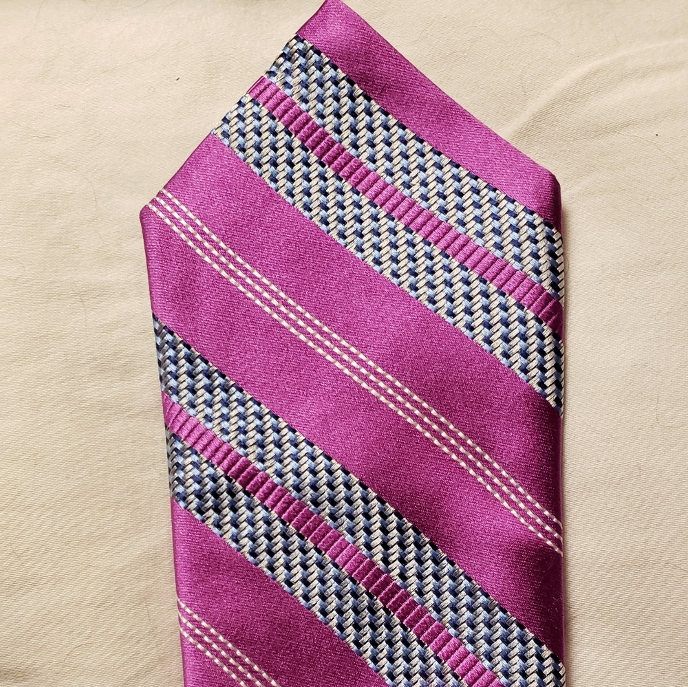 Ted Baker London Striped 3" Silk Tie